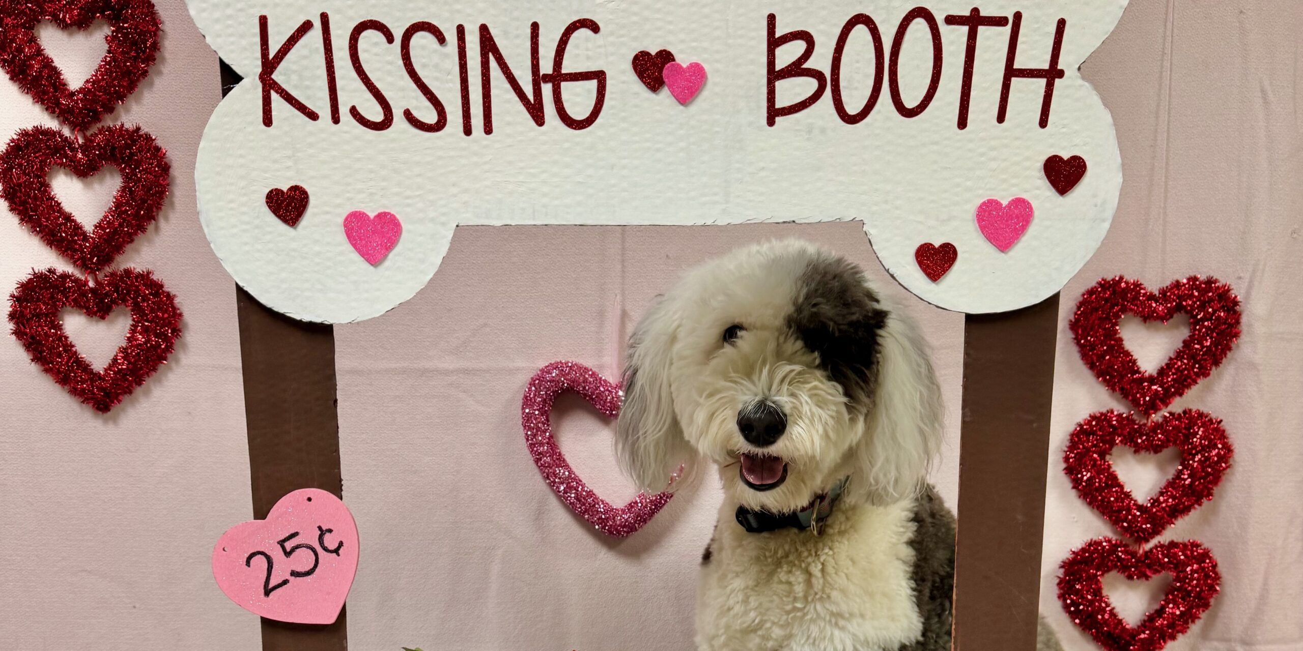 "Stay for a Smooch" Kissing Booth in Daycare PLUS